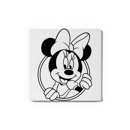 Minnie Mouse Glow in the Dark Painting Kit – Cute Bow Pose DIY Art for Kids | Eazy Arts - Hero - GID-KID-020