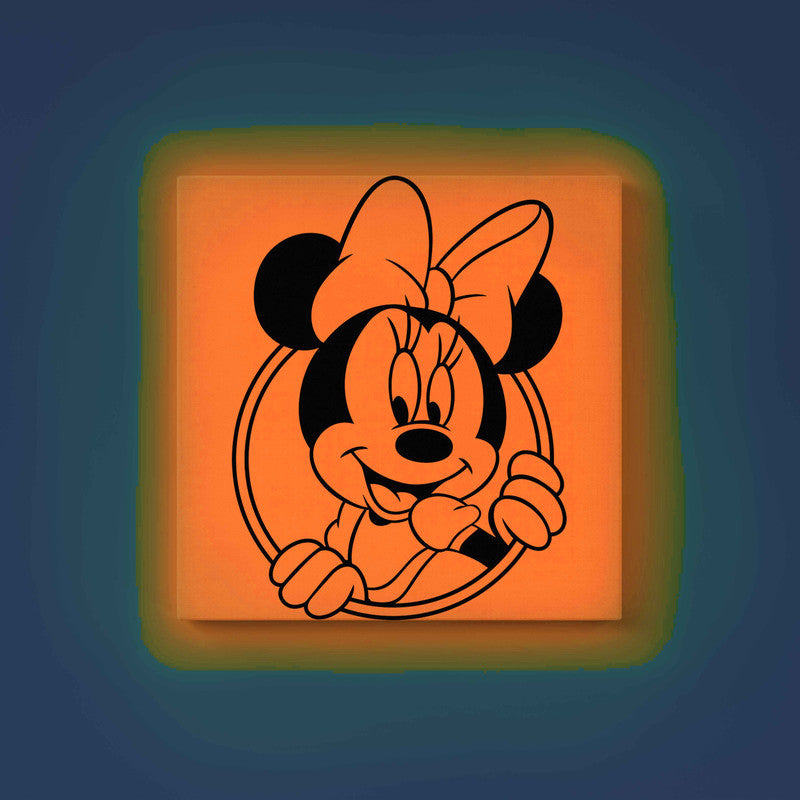 Minnie Mouse Glow in the Dark Painting Kit – Cute Bow Pose DIY Art for Kids | Eazy Arts - Image 10 - GID-KID-020