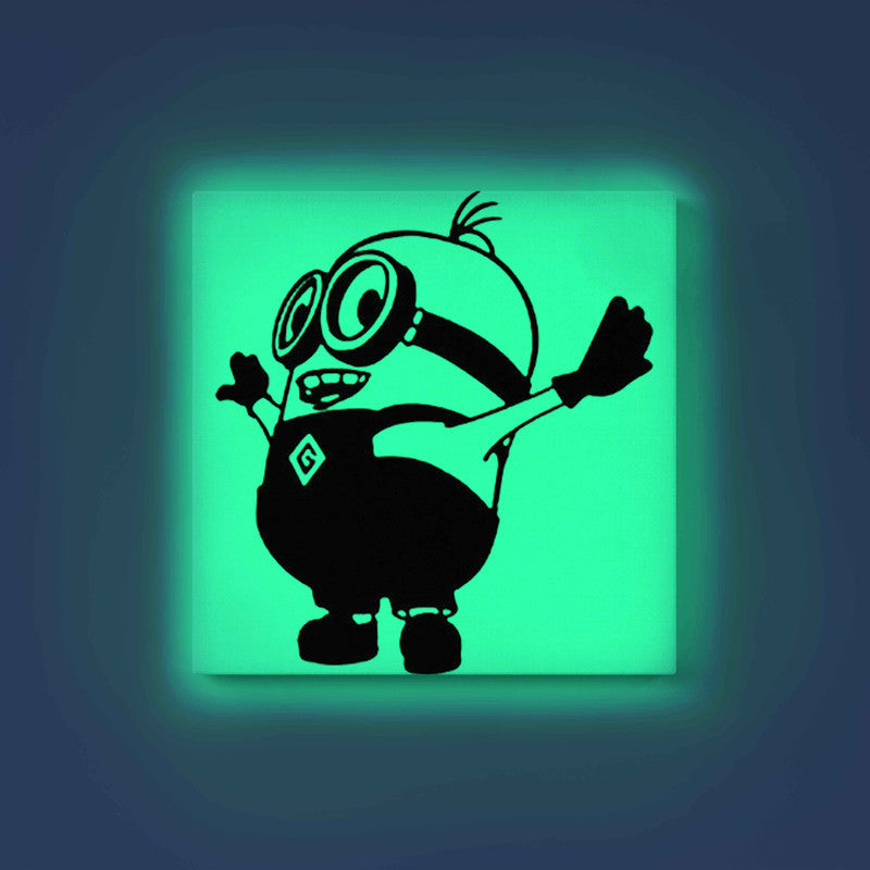 Minion Glow in the Dark Painting Kit – Joyful Pose DIY Art Activity for Kids | Eazy Arts - Image 8 - GID-KID-021
