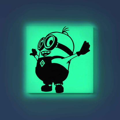 Minion Glow in the Dark Painting Kit – Joyful Pose DIY Art Activity for Kids | Eazy Arts - Image 8 - GID-KID-021