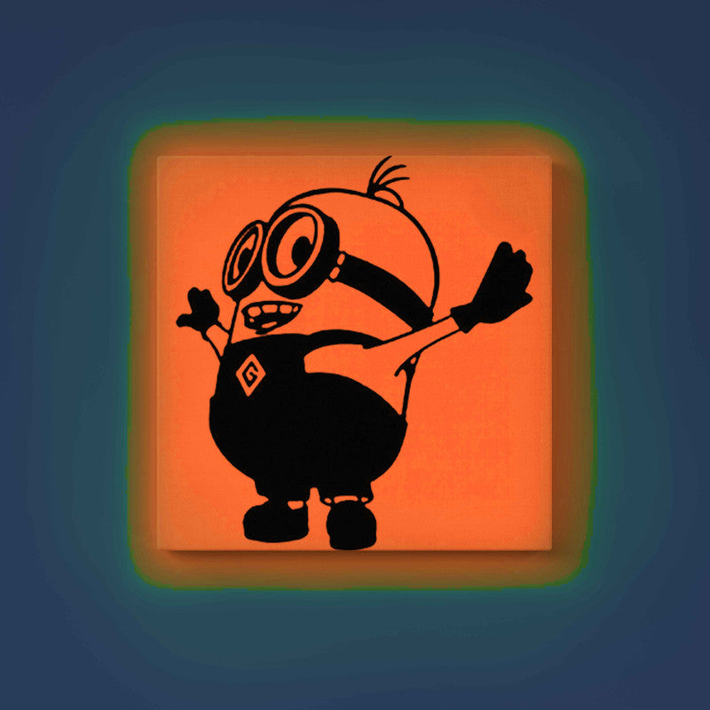 Minion Glow in the Dark Painting Kit – Joyful Pose DIY Art Activity for Kids | Eazy Arts - Image 10 - GID-KID-021