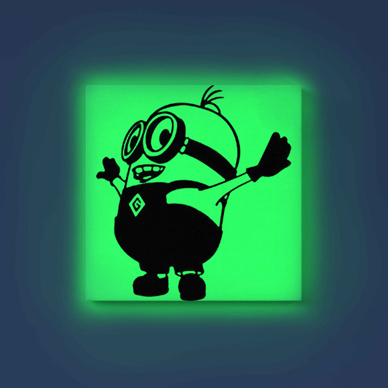Minion Glow in the Dark Painting Kit – Joyful Pose DIY Art Activity for Kids | Eazy Arts - Image 9 - GID-KID-021