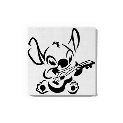 Stitch Playing Guitar Glow in the Dark Painting Kit – Fun DIY Canvas for Kids | Eazy Arts - Hero - GID-KID-022