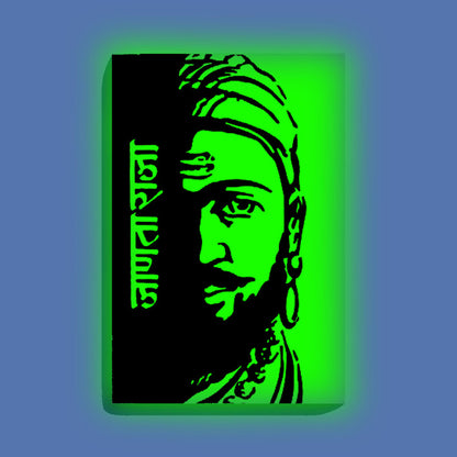 Chhatrapati Shivaji Maharaj Glow in the Dark Painting Kit – DIY Janata Raja Wall Art | Eazy Arts - Image 9 - GID-LGD-002