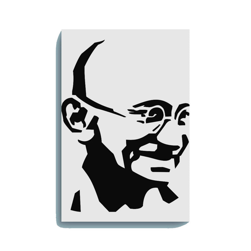 Mahatma Gandhi Glow in the Dark Painting Kit – DIY Inspirational Freedom Leader Wall Art | Eazy Arts - Hero - GID-LGD-003