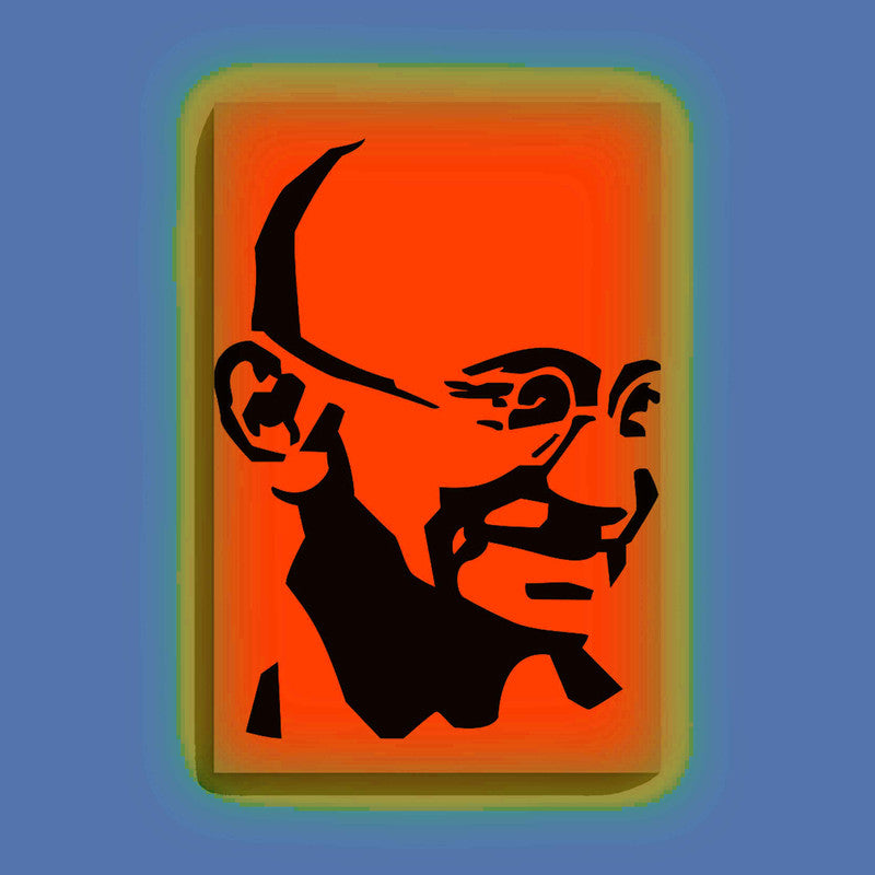 Mahatma Gandhi Glow in the Dark Painting Kit – DIY Inspirational Freedom Leader Wall Art | Eazy Arts - Image 10 - GID-LGD-003
