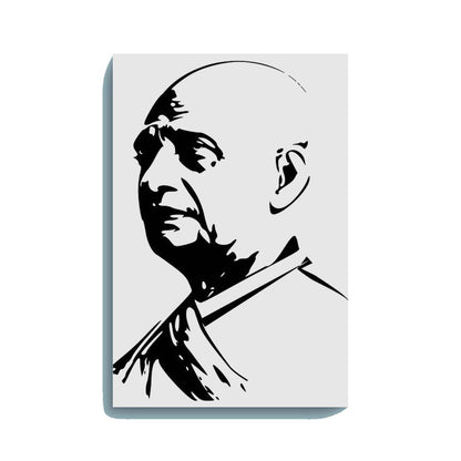 Sardar Vallabhbhai Patel Glow in the Dark Painting Kit – DIY Iron Man of India Wall Art | Eazy Arts - Hero - GID-LGD-004