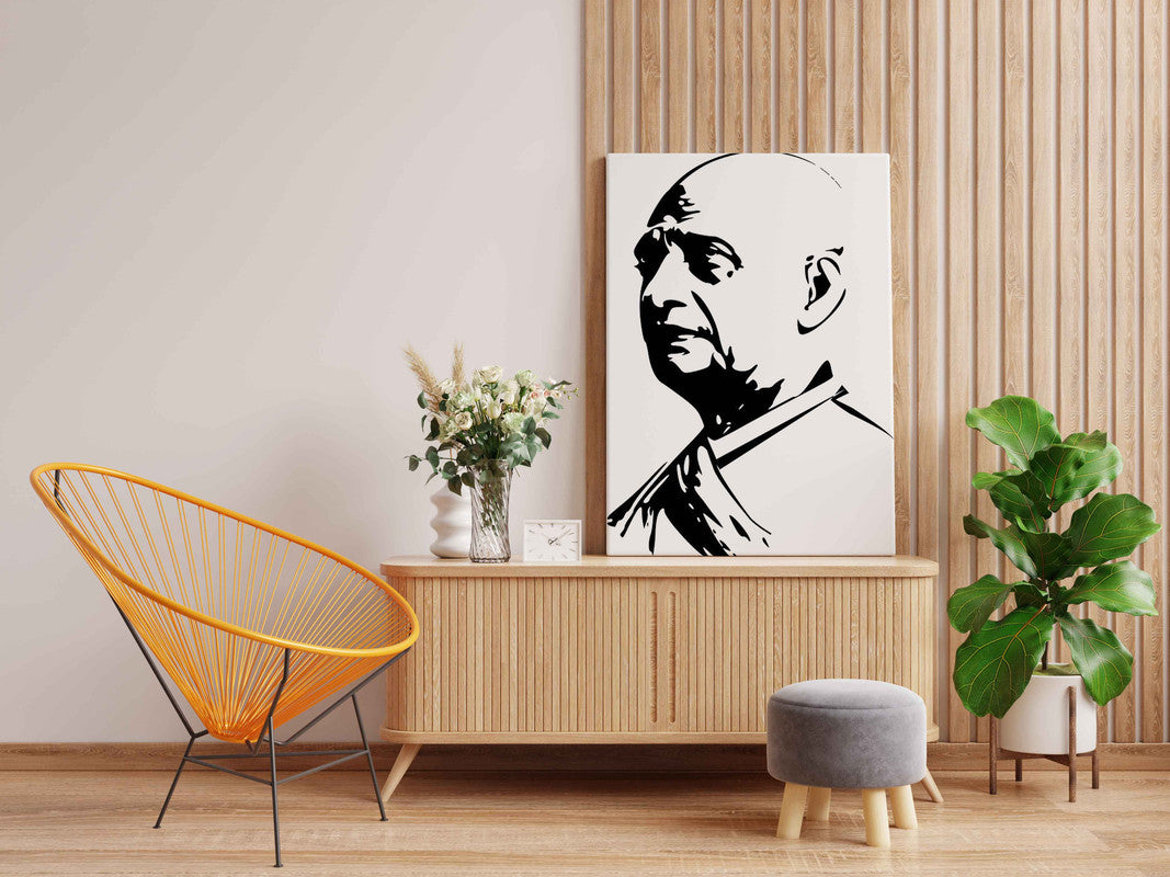 Sardar Vallabhbhai Patel Glow in the Dark Painting Kit – DIY Iron Man of India Wall Art | Eazy Arts - Image 3 - GID-LGD-004