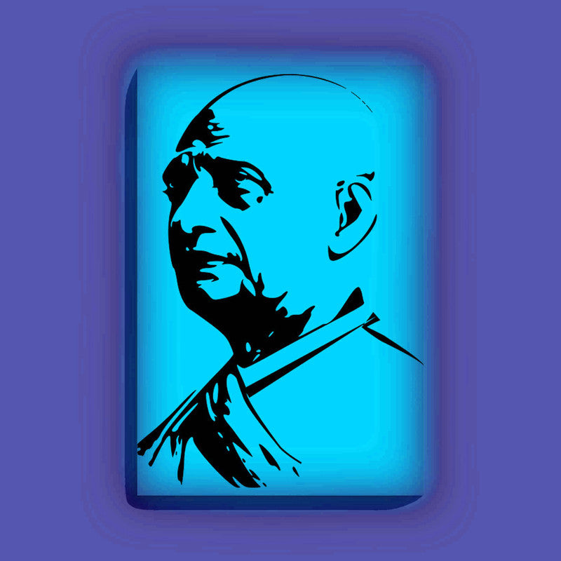 Sardar Vallabhbhai Patel Glow in the Dark Painting Kit – DIY Iron Man of India Wall Art | Eazy Arts - Image 2 - GID-LGD-004
