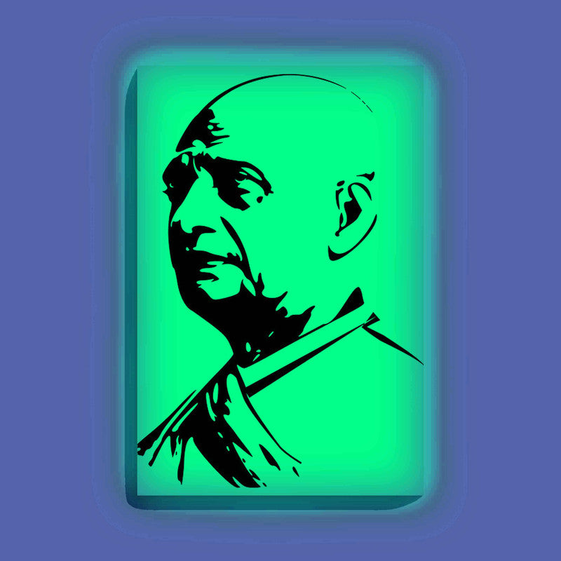 Sardar Vallabhbhai Patel Glow in the Dark Painting Kit – DIY Iron Man of India Wall Art | Eazy Arts - Image 8 - GID-LGD-004