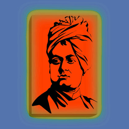 Swami Vivekananda Glow in the Dark Painting Kit – DIY Inspirational Monk Portrait Art | Eazy Arts - Image 10 - GID-LGD-006