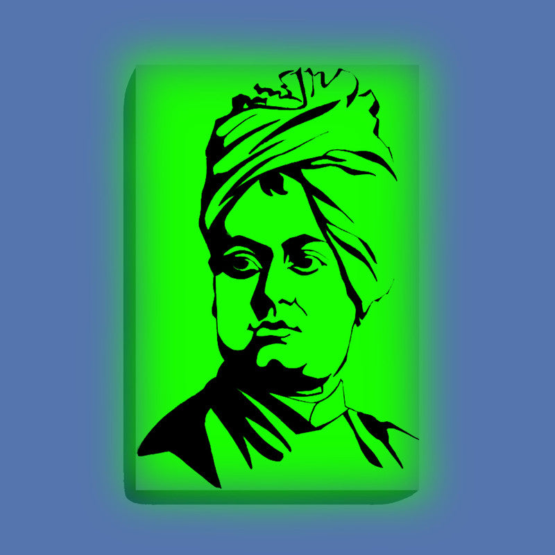 Swami Vivekananda Glow in the Dark Painting Kit – DIY Inspirational Monk Portrait Art | Eazy Arts - Image 9 - GID-LGD-006