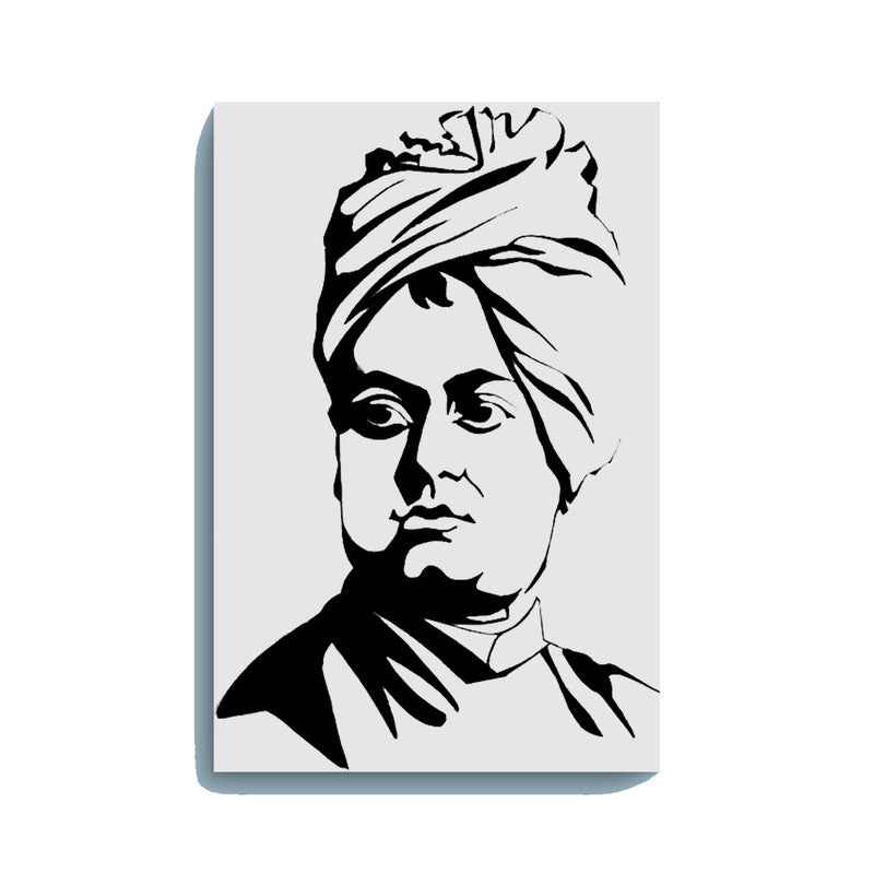 Swami Vivekananda Glow in the Dark Painting Kit – DIY Inspirational Monk Portrait Art | Eazy Arts - Hero - GID-LGD-006