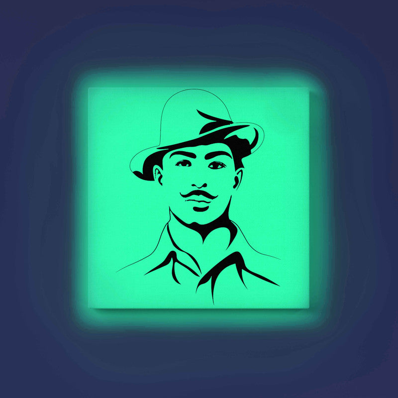 Bhagat Singh Glow in the Dark Painting Kit – DIY Revolutionary Freedom Fighter Wall Art | Eazy Arts - Image 8 - GID-LGD-007