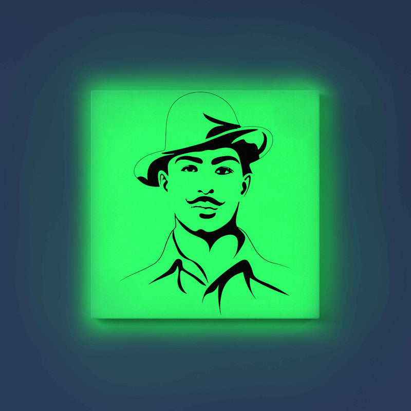 Bhagat Singh Glow in the Dark Painting Kit – DIY Revolutionary Freedom Fighter Wall Art | Eazy Arts - Image 9 - GID-LGD-007