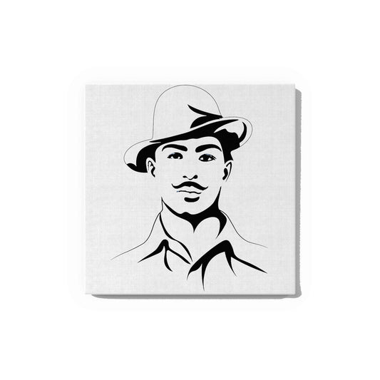 Bhagat Singh Glow in the Dark Painting Kit – DIY Revolutionary Freedom Fighter Wall Art | Eazy Arts - Hero - GID-LGD-007
