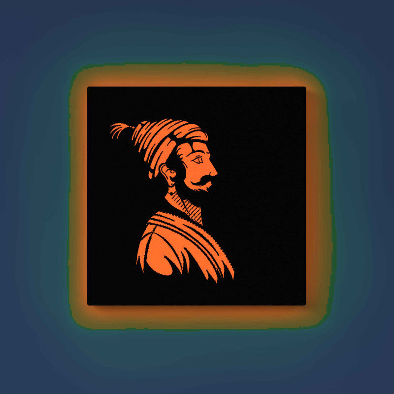 Chhatrapati Shivaji Maharaj Profile Glow in the Dark Painting Kit – DIY Maratha Warrior Wall Art | Eazy Arts - Image 10 - GID-LGD-008