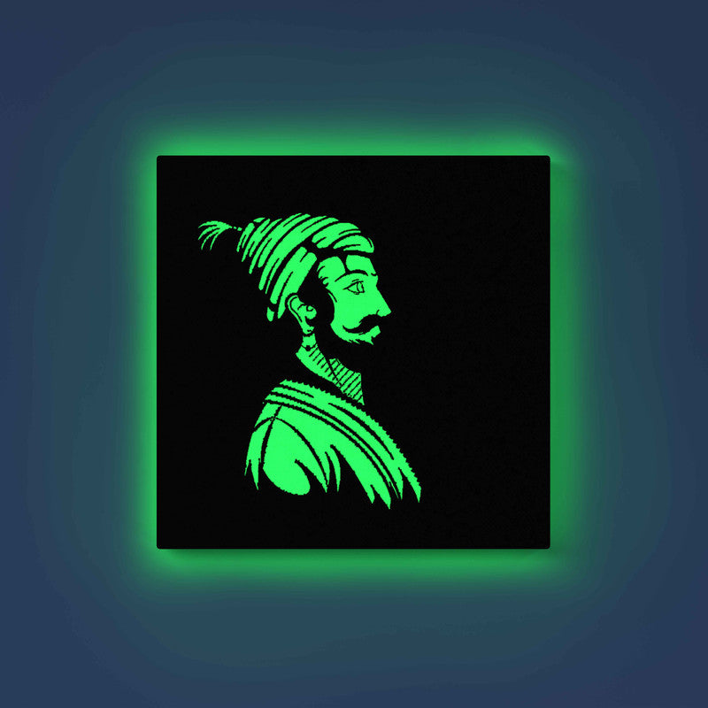 Chhatrapati Shivaji Maharaj Profile Glow in the Dark Painting Kit – DIY Maratha Warrior Wall Art | Eazy Arts - Image 9 - GID-LGD-008