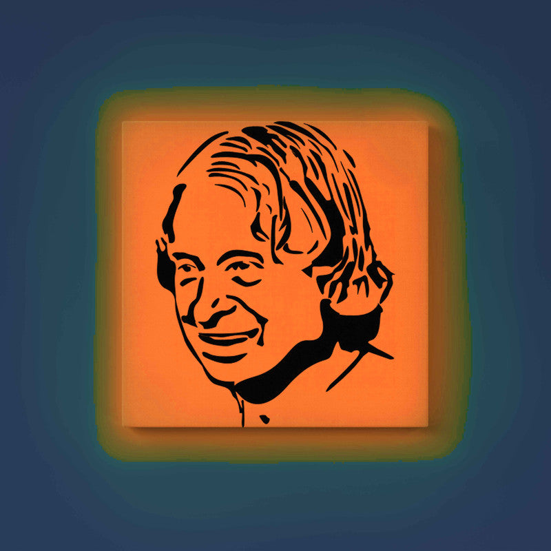 Dr. A.P.J. Abdul Kalam Glow in the Dark Painting Kit – DIY Missile Man Inspirational Wall Art | Eazy Arts - Image 10 - GID-LGD-009