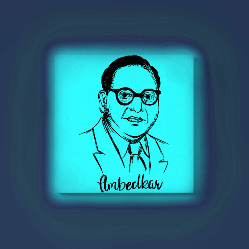Dr. B.R. Ambedkar Sketch Glow in the Dark Painting Kit – DIY Constitution Maker Portrait | Eazy Arts - Image 2 - GID-LGD-010