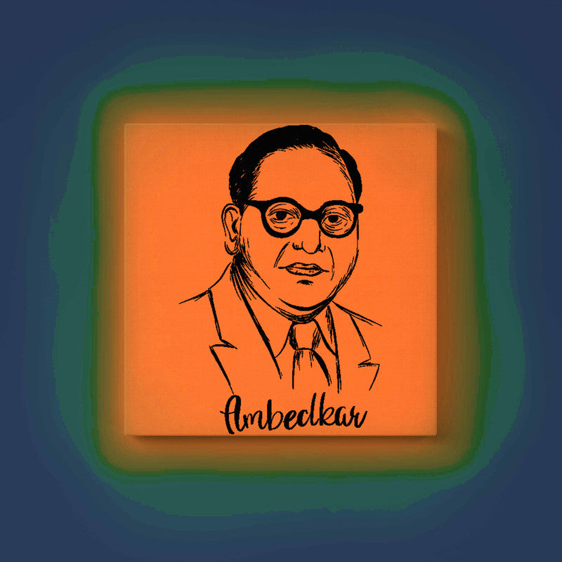 Dr. B.R. Ambedkar Sketch Glow in the Dark Painting Kit – DIY Constitution Maker Portrait | Eazy Arts - Image 10 - GID-LGD-010