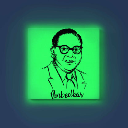 Dr. B.R. Ambedkar Sketch Glow in the Dark Painting Kit – DIY Constitution Maker Portrait | Eazy Arts - Image 9 - GID-LGD-010