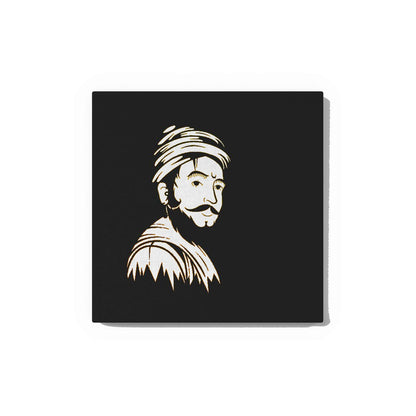 Chhatrapati Shivaji Maharaj Rear-View Glow in the Dark Painting Kit – DIY Royal Maratha Wall Art | Eazy Arts - Hero - GID-LGD-011
