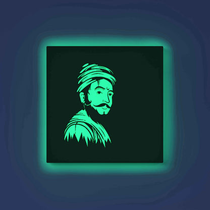 Chhatrapati Shivaji Maharaj Rear-View Glow in the Dark Painting Kit – DIY Royal Maratha Wall Art | Eazy Arts - Image 8 - GID-LGD-011