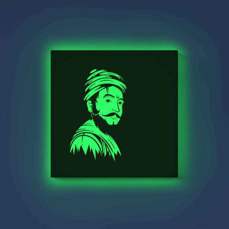 Chhatrapati Shivaji Maharaj Rear-View Glow in the Dark Painting Kit – DIY Royal Maratha Wall Art | Eazy Arts - Image 9 - GID-LGD-011