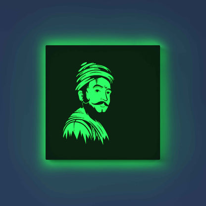 Chhatrapati Shivaji Maharaj Rear-View Glow in the Dark Painting Kit – DIY Royal Maratha Wall Art | Eazy Arts - Image 9 - GID-LGD-011