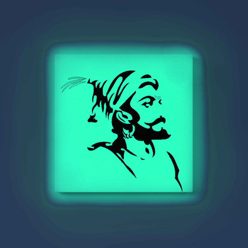 Chhatrapati Shivaji Maharaj Upward Glance Glow in the Dark Painting Kit – DIY Visionary Warrior Art | Eazy Arts - Image 8 - GID-LGD-012