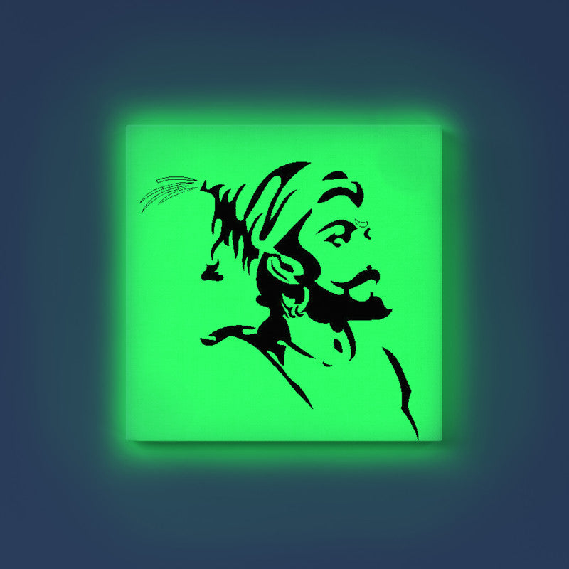 Chhatrapati Shivaji Maharaj Upward Glance Glow in the Dark Painting Kit – DIY Visionary Warrior Art | Eazy Arts - Image 9 - GID-LGD-012