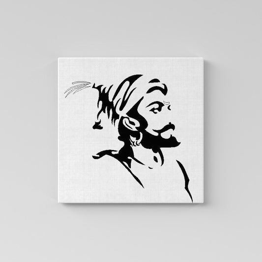 Chhatrapati Shivaji Maharaj Upward Glance Glow in the Dark Painting Kit – DIY Visionary Warrior Art | Eazy Arts - Image 2 - GID-LGD-012