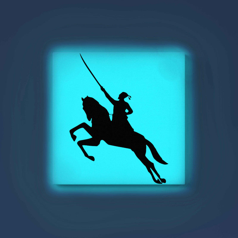 Chhatrapati Shivaji Maharaj on Horseback Glow in the Dark Painting Kit – DIY Warrior King Action Art | Eazy Arts - Image 2 - GID-LGD-013