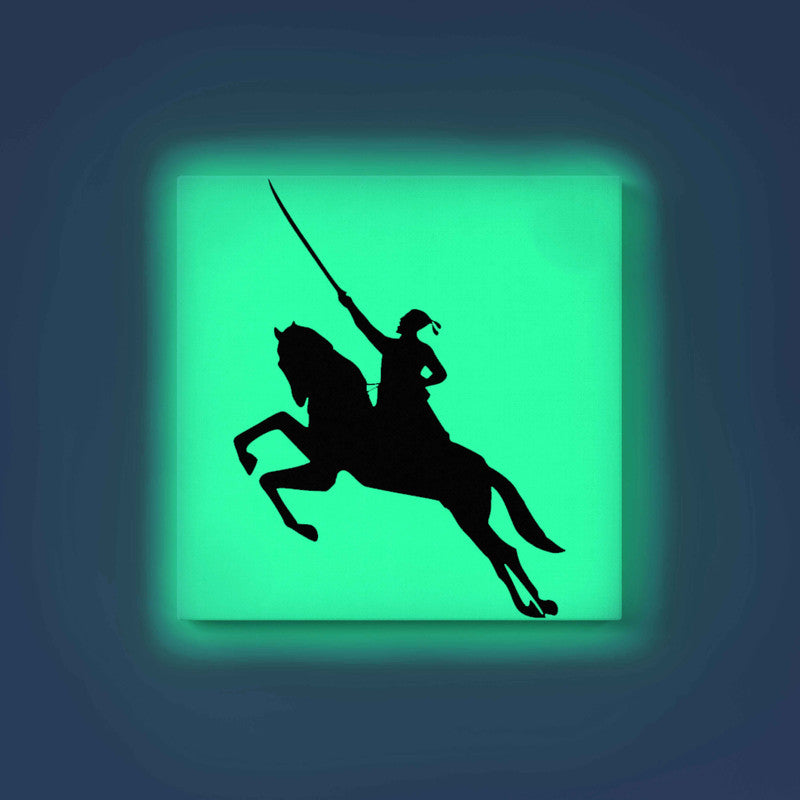Chhatrapati Shivaji Maharaj on Horseback Glow in the Dark Painting Kit – DIY Warrior King Action Art | Eazy Arts - Image 8 - GID-LGD-013