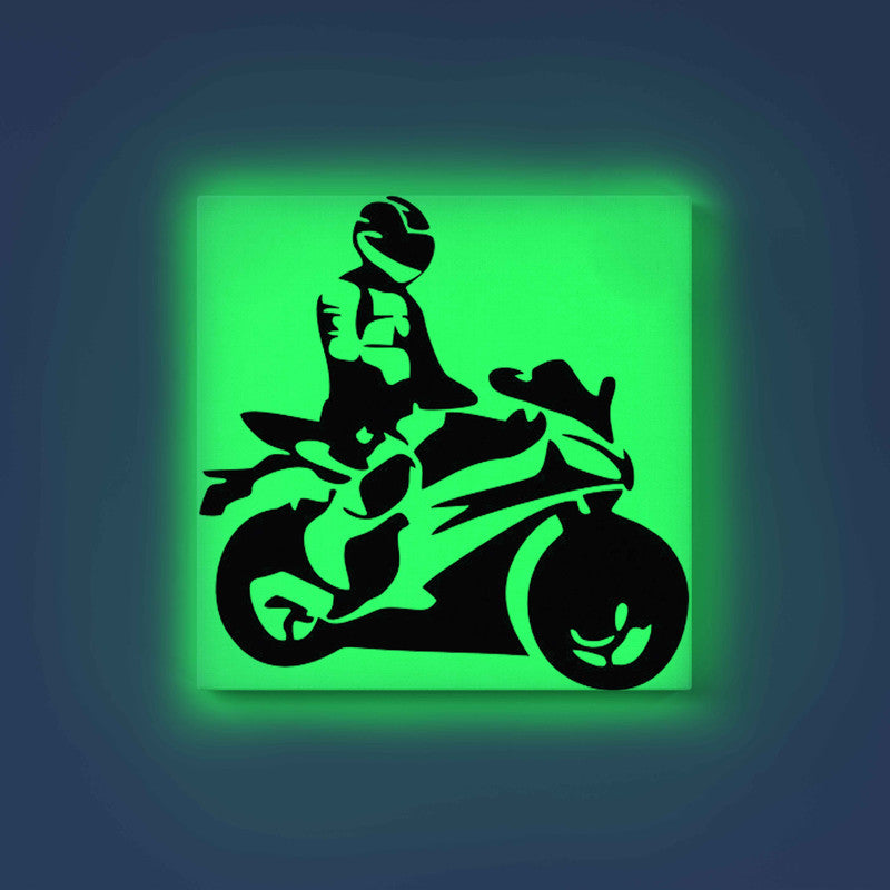 Biker Glow in the Dark Painting Kit – DIY Motorcycle Wall Art | Eazy Arts - Image 9 - GID-OTR-004