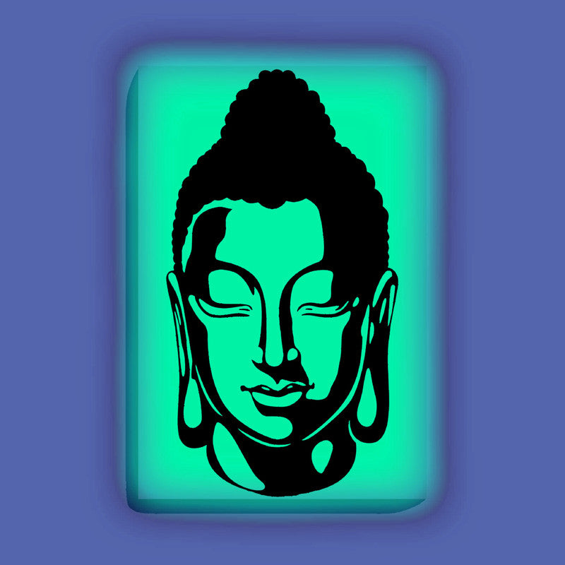 Glow in the Dark Buddha Face DIY Painting Kit – Meditative Wall Art for Home Decor | Eazy Arts