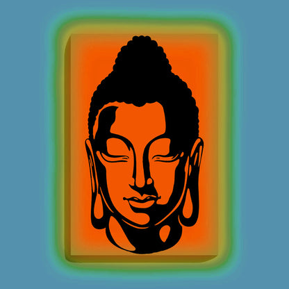Glow in the Dark Buddha Face DIY Painting Kit – Meditative Wall Art for Home Decor | Eazy Arts