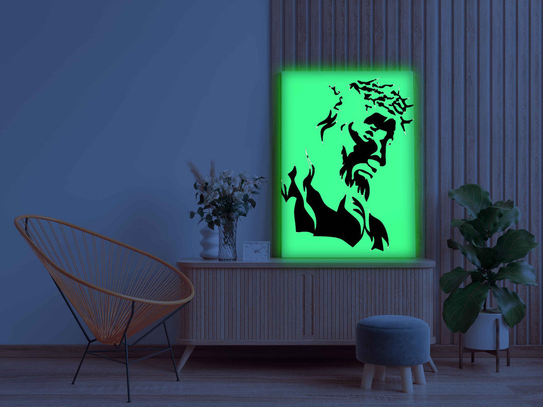 Glow in the Dark Jesus Christ Painting Kit