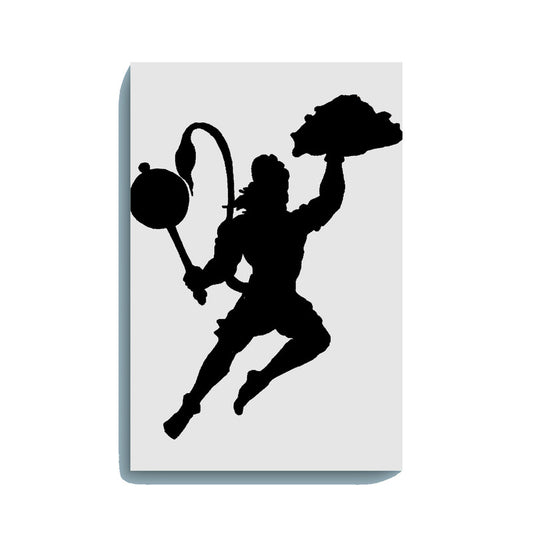 Glow in the Dark Hanuman with Mountain Painting Kit – DIY Spiritual Wall Art | Eazy Arts