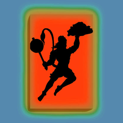 Glow in the Dark Hanuman with Mountain Painting Kit – DIY Spiritual Wall Art | Eazy Arts