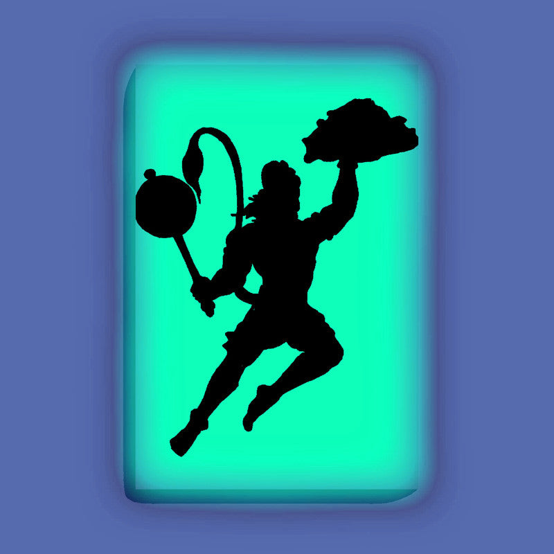 Glow in the Dark Hanuman with Mountain Painting Kit – DIY Spiritual Wall Art | Eazy Arts