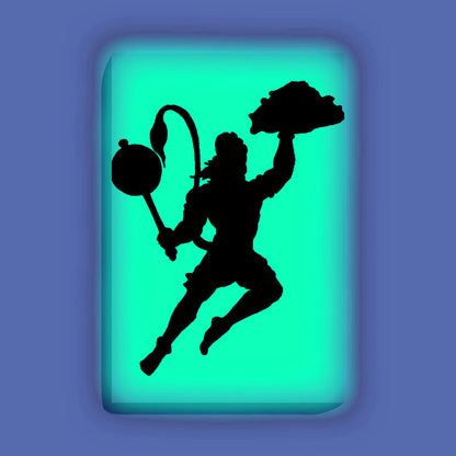 Glow in the Dark Hanuman with Mountain Painting Kit – DIY Spiritual Wall Art | Eazy Arts