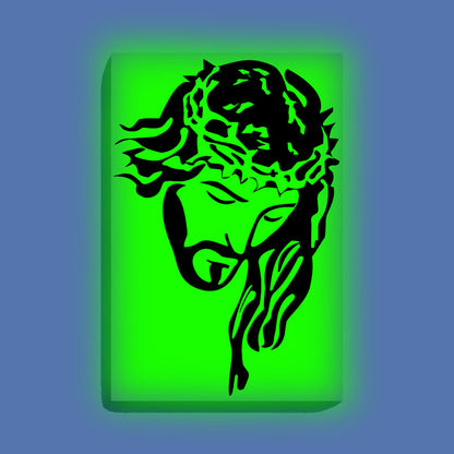 Glow in the Dark Jesus Christ Painting Kit – DIY Christian Wall Art | Eazy Arts