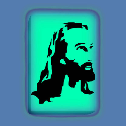 Jesus Christ Face Glow in the Dark Painting Kit – DIY Divine Wall Art | Eazy Arts
