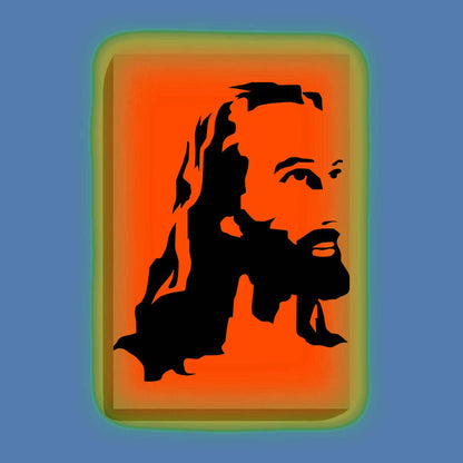 Jesus Christ Face Glow in the Dark Painting Kit – DIY Divine Wall Art | Eazy Arts