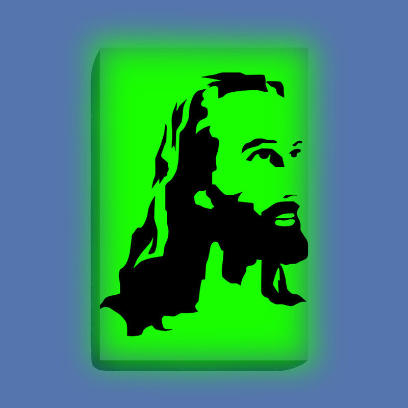 Jesus Christ Face Glow in the Dark Painting Kit – DIY Divine Wall Art | Eazy Arts