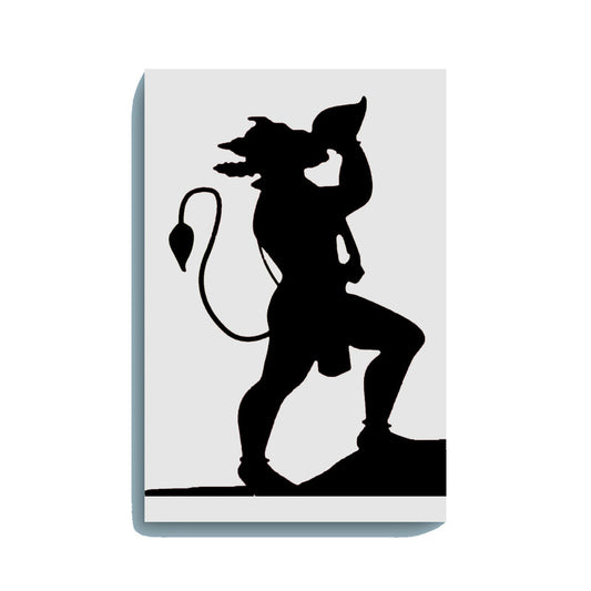 Lord Hanuman Blowing Shankh Painting Kit – Glow in the Dark Divine Warrior Art | Eazy Arts
