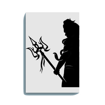 Mahadev with Trishul Paint Kit – Divine Glow in the Dark Canvas | Eazy Arts