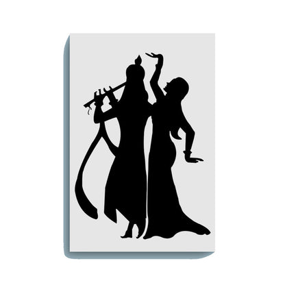 Radha Krishna Dance Paint Kit – Spiritual Glow In The Dark Kit | Eazy Arts